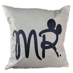 Mr Mickey Pillowcase Mouse Accent Wedding Decor Throw Sham Pillow Cushion Cover